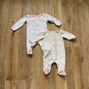 Carter’s Pajama Set (2) NEWBORN (NB) size